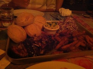 Shit picture of the 'feast'